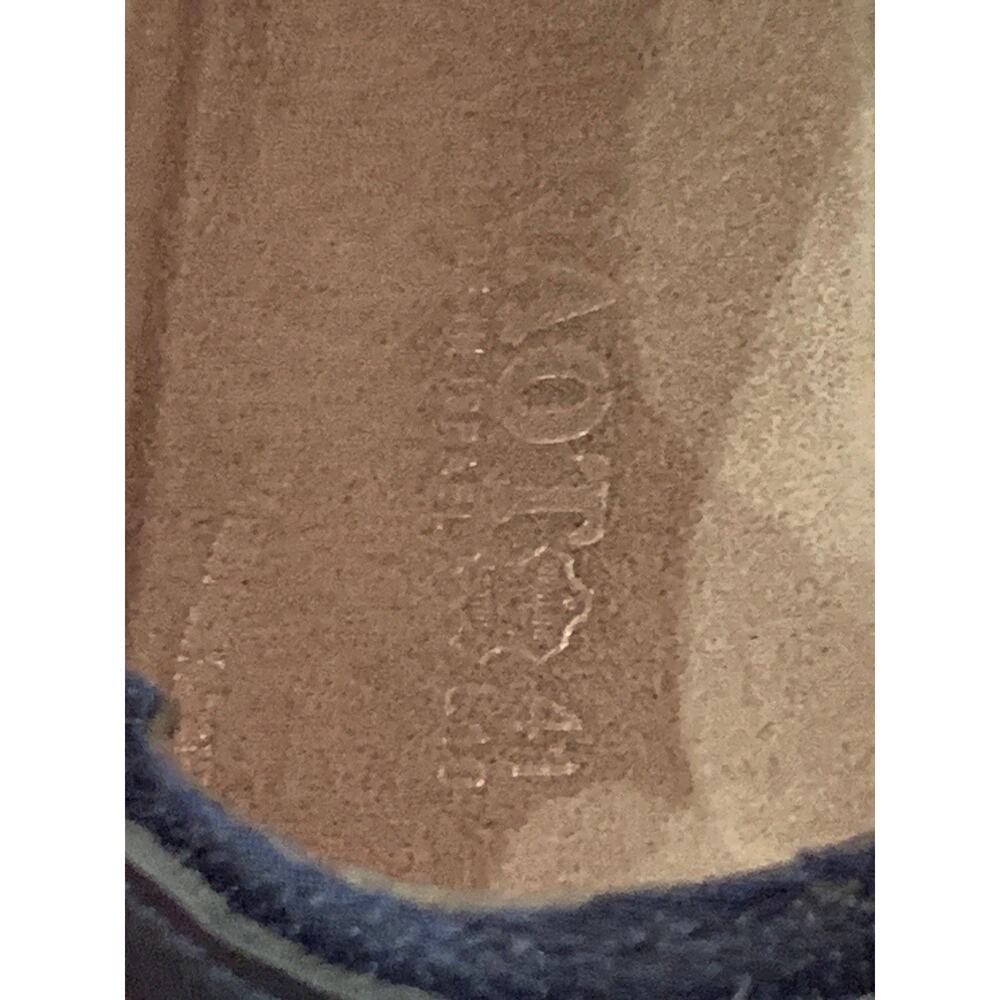 NAOT Women's Kirei Mary Jane Shoes Gray Leather Suede Size 10 EUR 41 - Picture 6 of 6